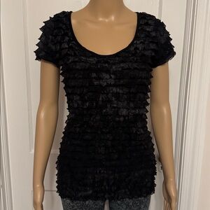 Layered Ruffle Detail Top